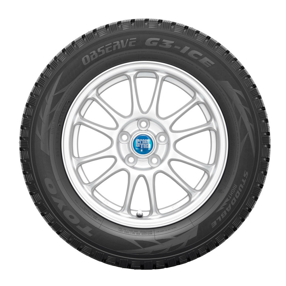 215/60  R16  Toyo Observe G3-Ice шип 95T Вид 2