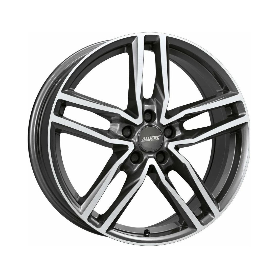 8x19 5x112 66.5 ET20 diamant black front polished Вид 0