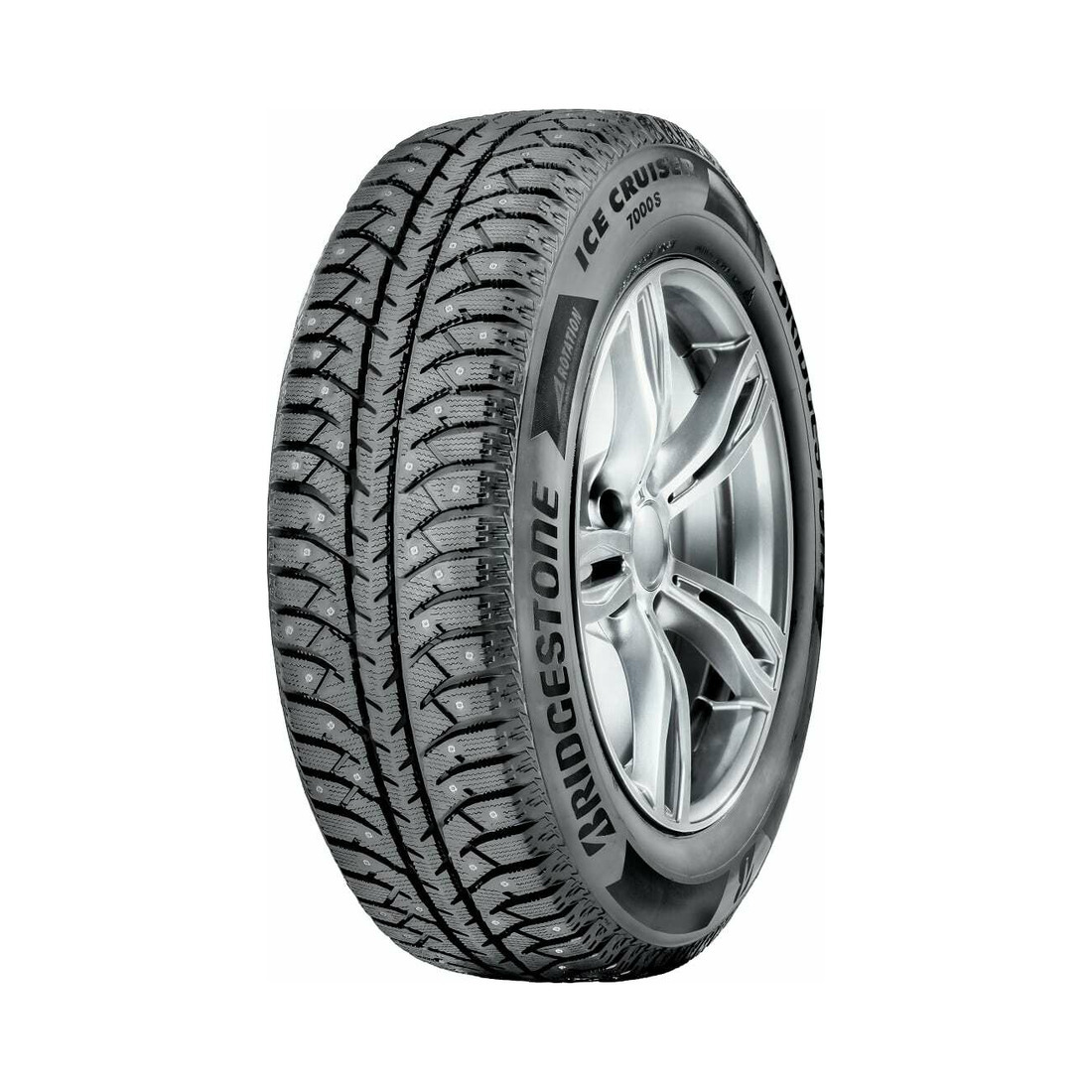 205/60  R16  Bridgestone Ice Cruiser 7000S шип 92T Вид 0