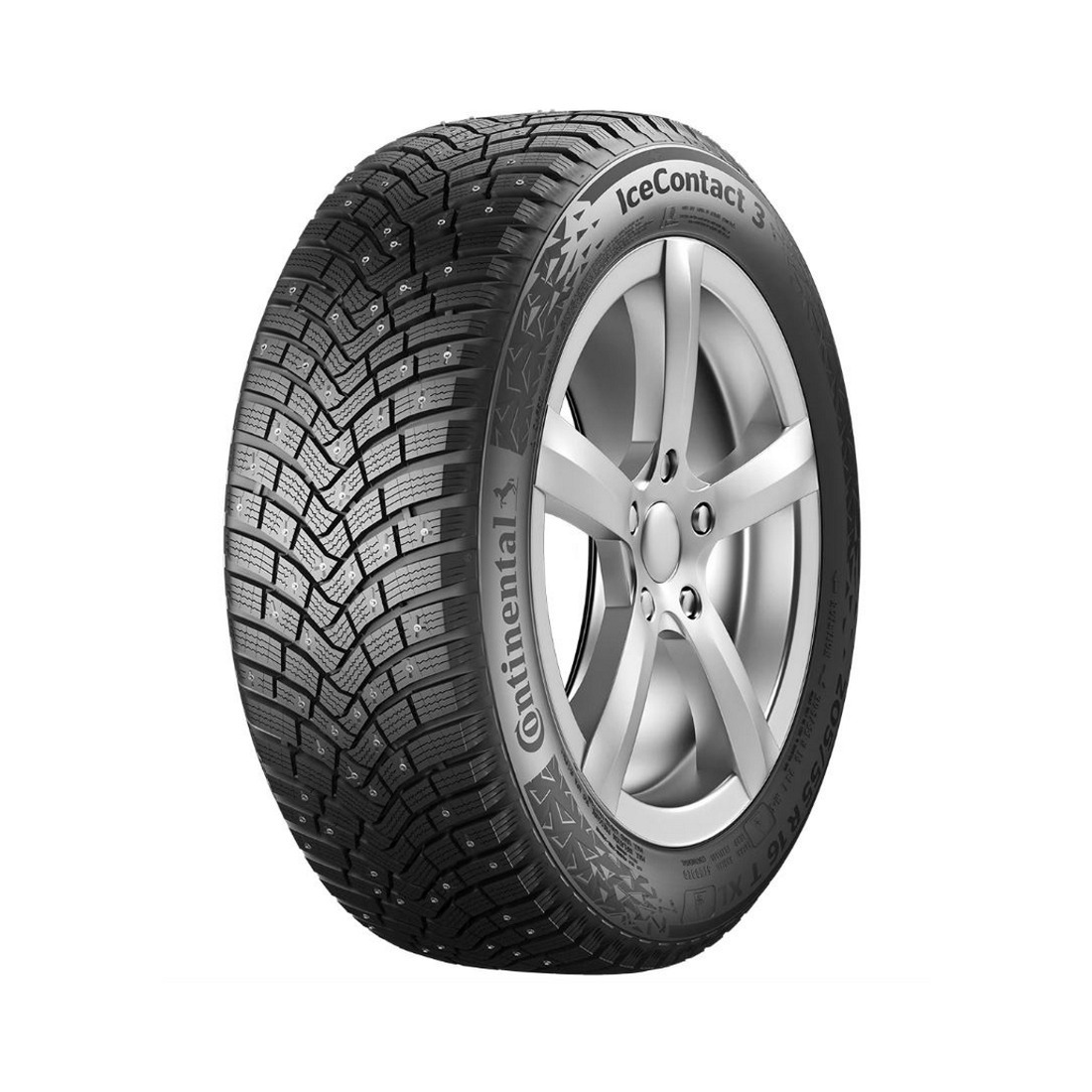185/65  R15  Continental IceContact 3 TR шип 92T XL Вид 0