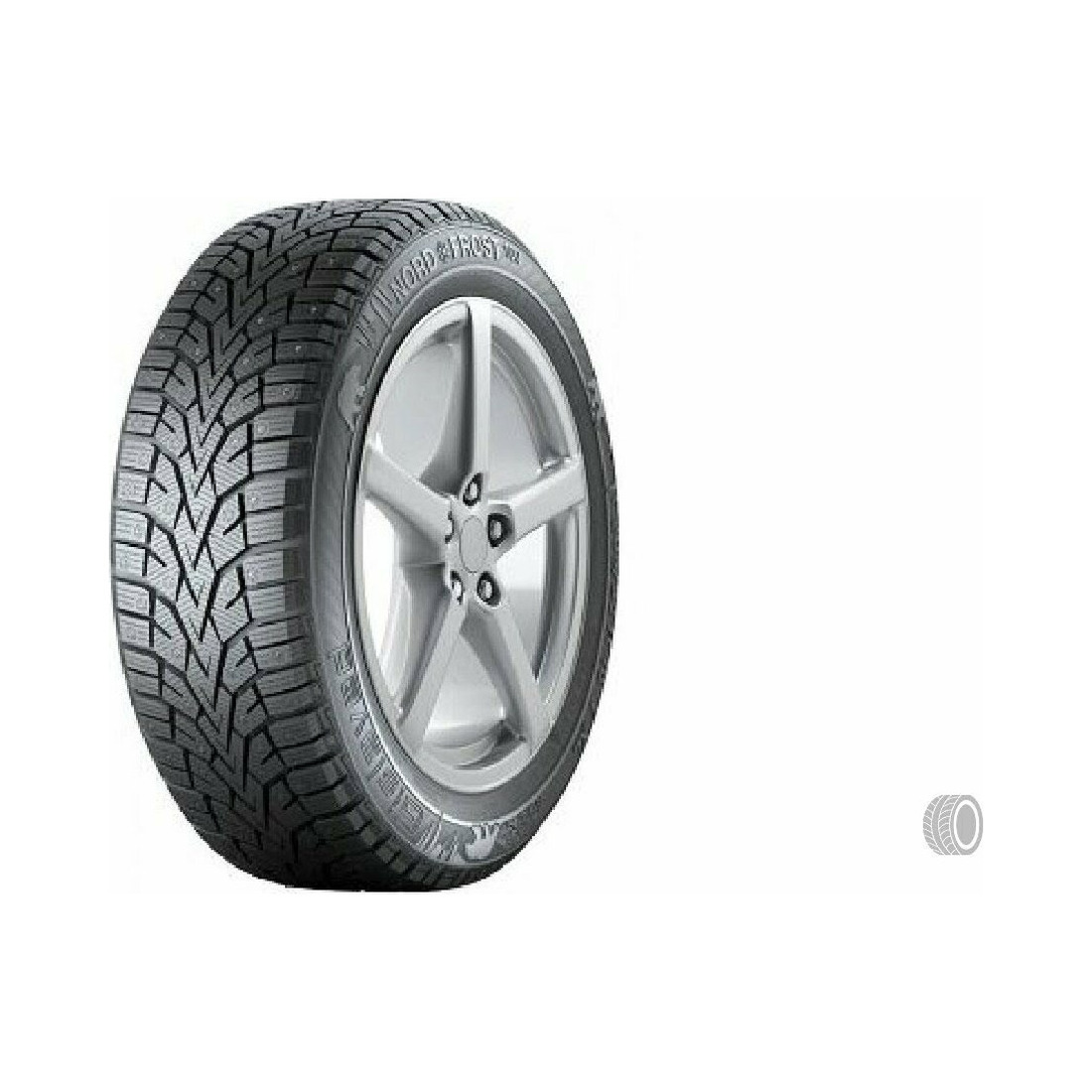 195/60  R15  Gislaved NordFrost 100 шип 92T XL Вид 0