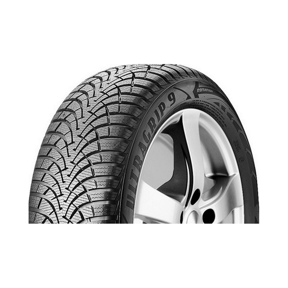 195/65  R15  Goodyear Ultra Grip 9 plus 91H Вид 0