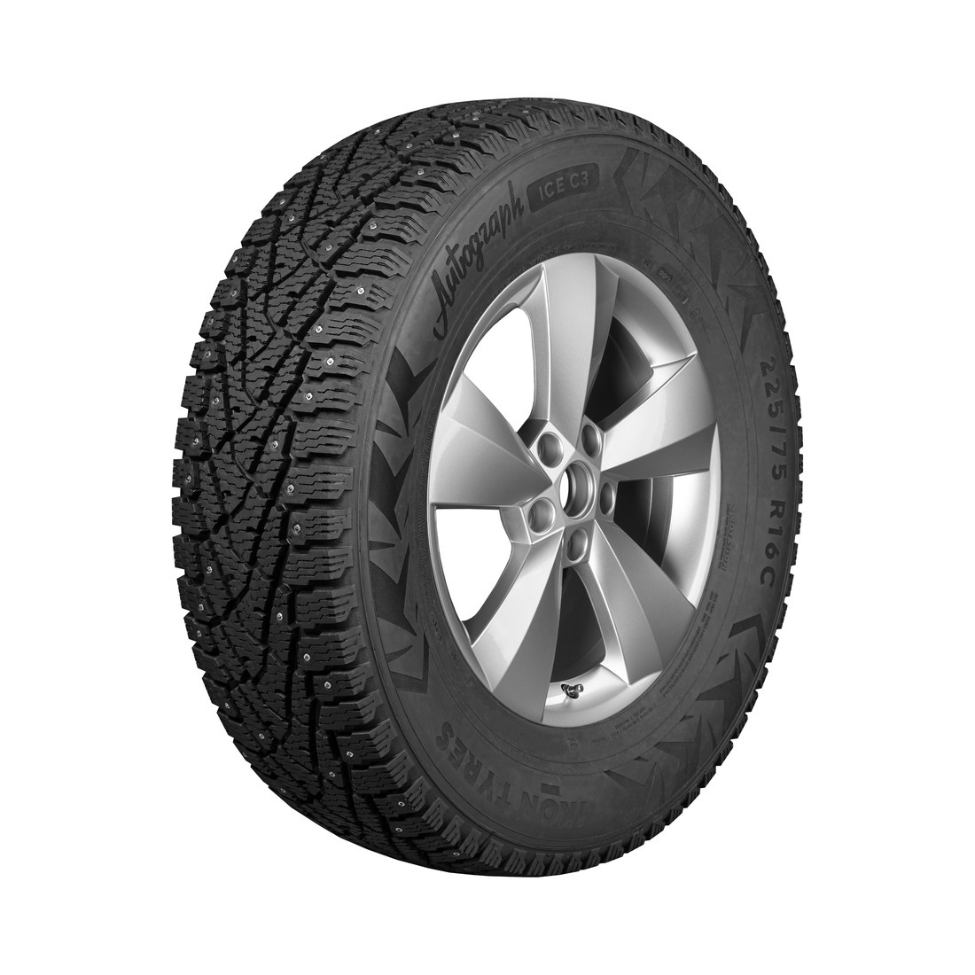 225/70 C R15  Ikon (Nokian Tyres) Autograph Ice C3 шип 112/110R Вид 0