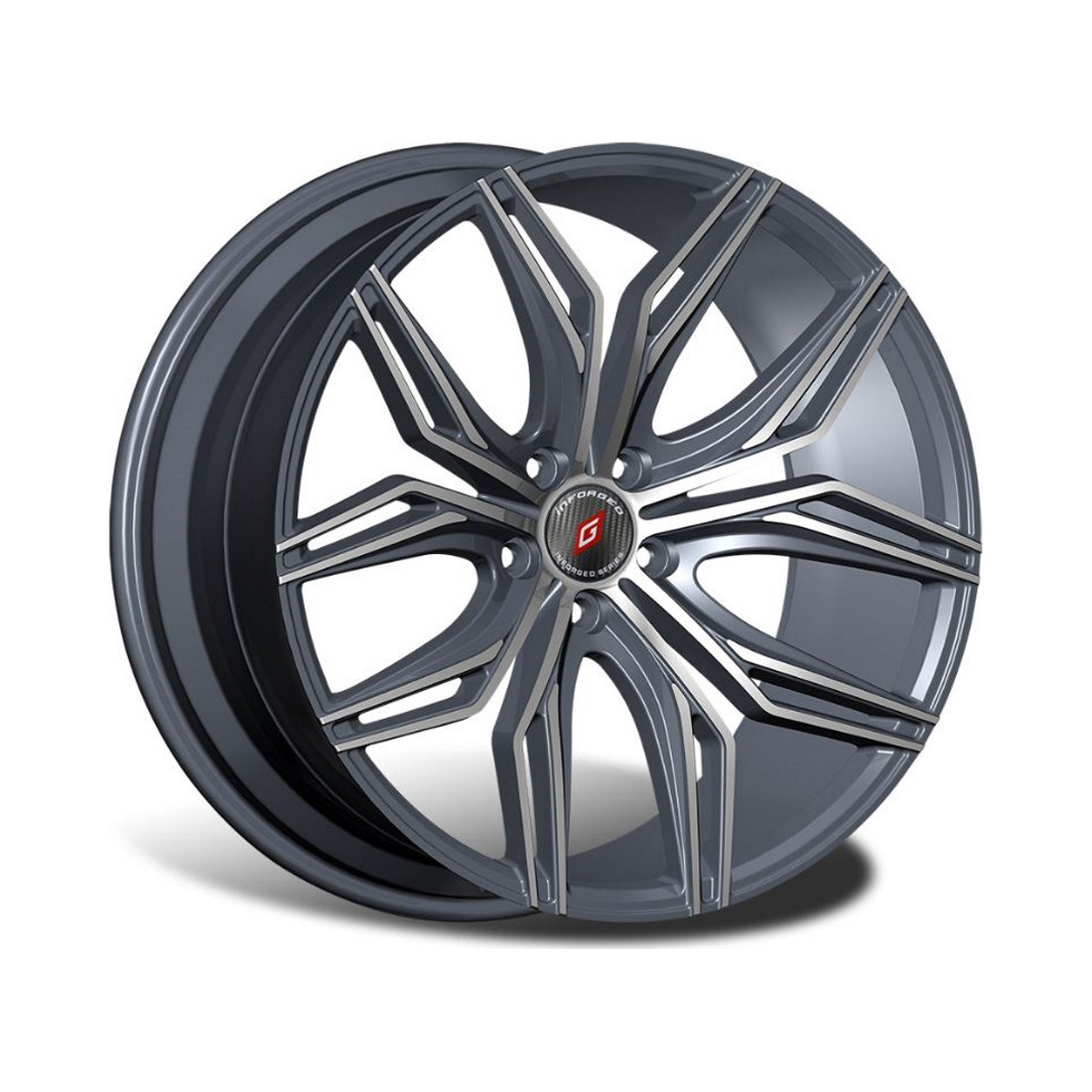 8.5x19 5x112 66.6 ET42 gun metal machined Вид 0