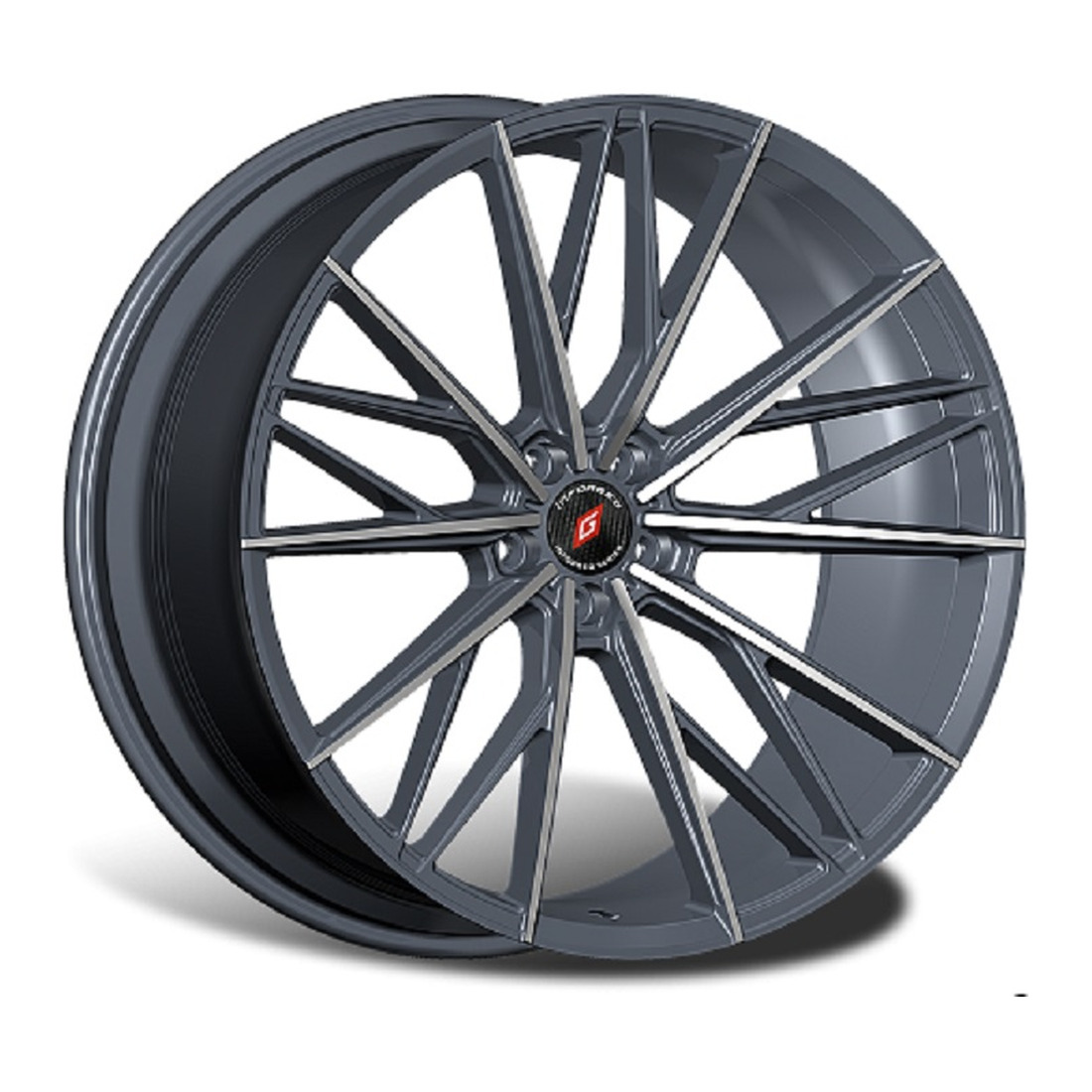 9.5x21 5x114.3 60.1 ET35 gun metal machined Вид 0