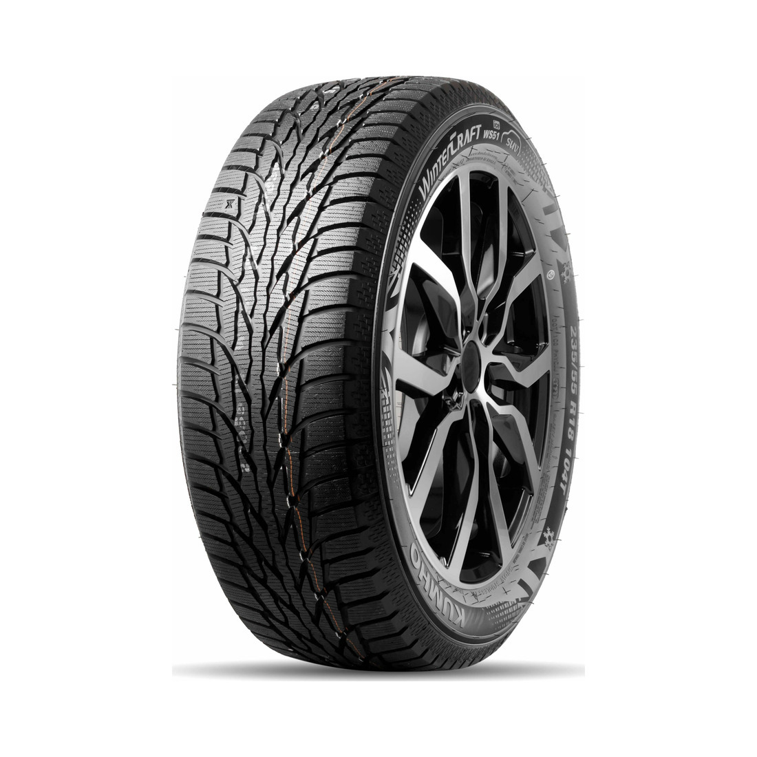 215/65  R17  Kumho WinterCraft Ice WS51 103T Вид 0