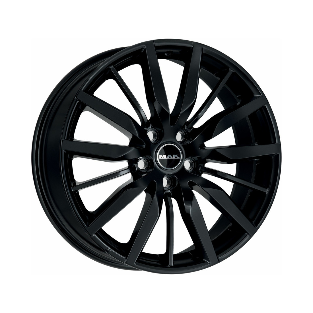 9.5x20 5x112 66.45 ET33 gloss black Вид 0