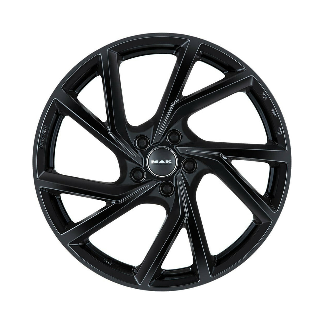 8.5x20 5x120 64.1 ET41 gloss black Вид 0