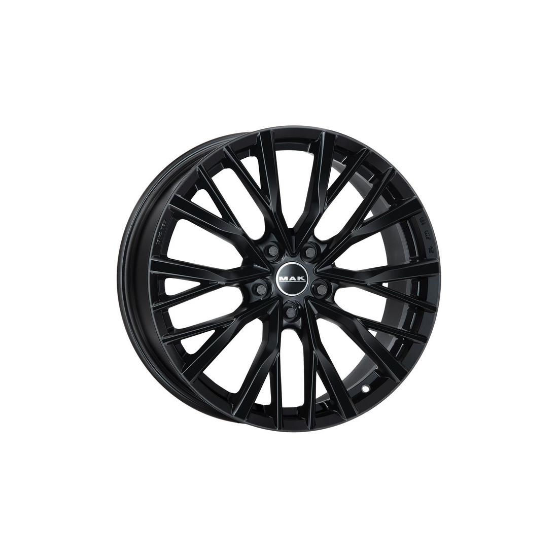 8.5x20 5x120 72.6 ET43 gloss black Вид 0