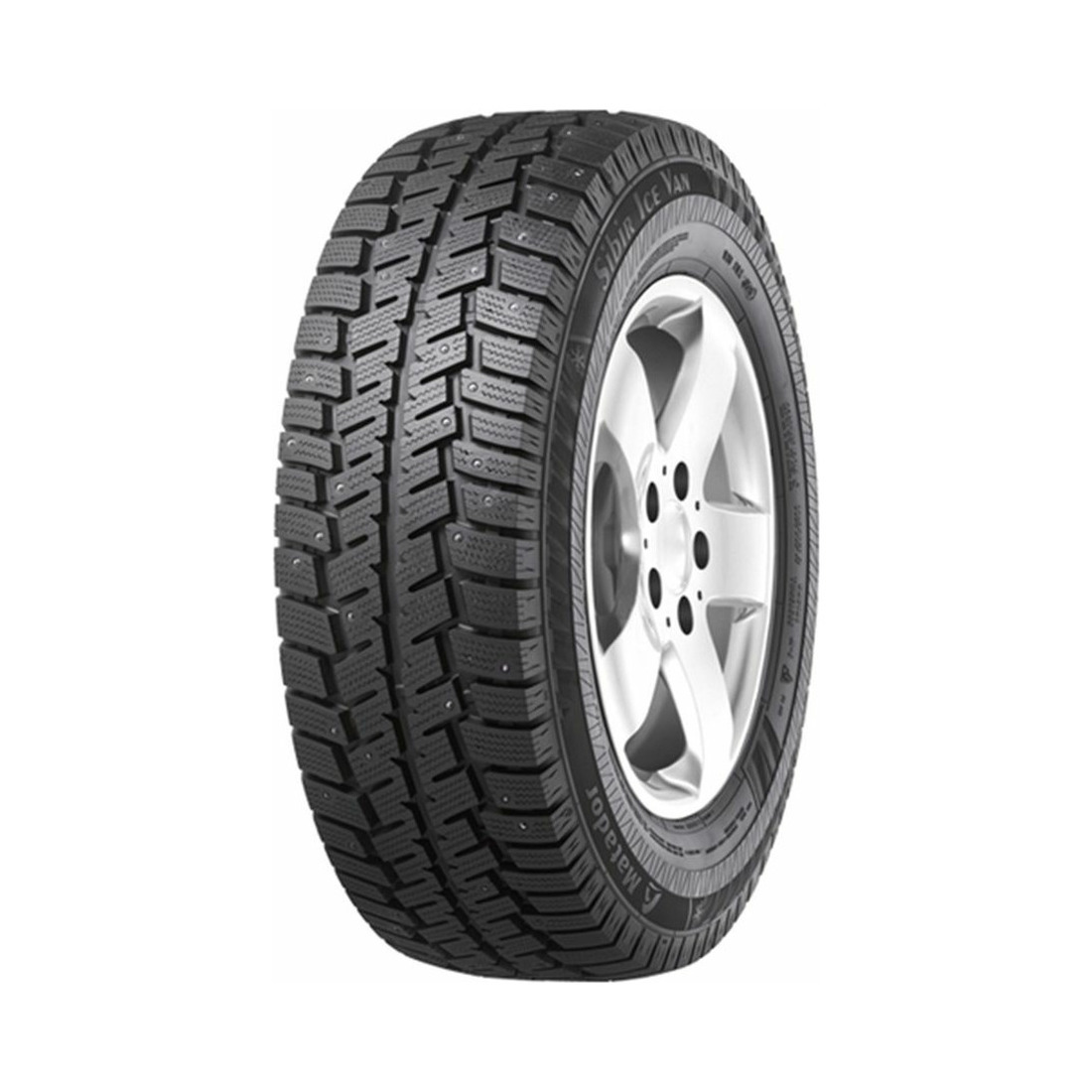 185/75 C R16  Matador MPS 500 Sibir Ice Van шип 104/102R Вид 0