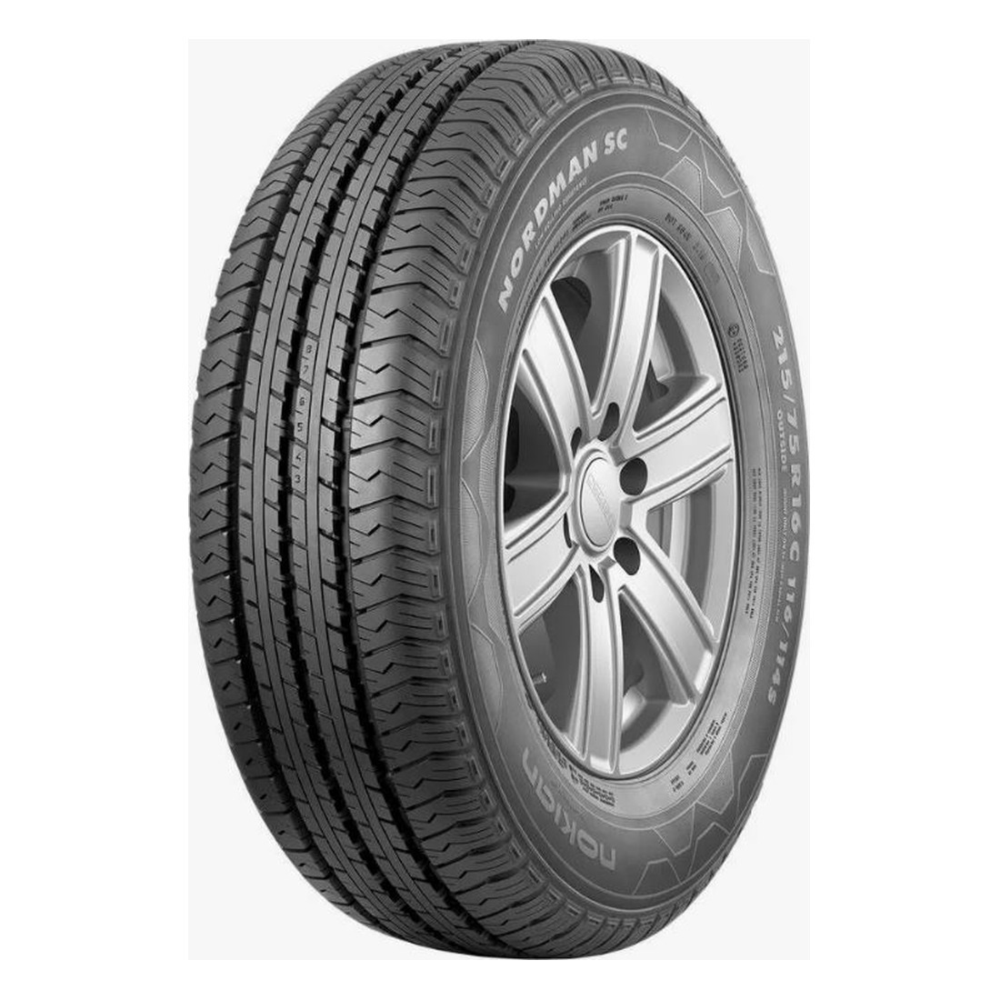 215/65 C R16  Nokian Tyres (Ikon Tyres) Nordman SC 109/107T Вид 0