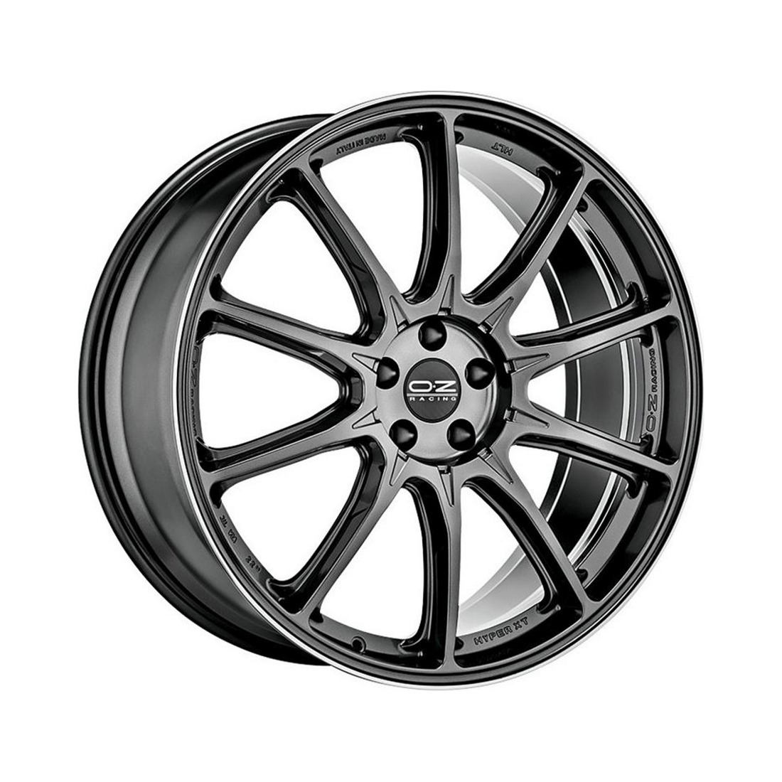 10.5x20 5x130 71.56 ET64 star graphite diamond lip Вид 0