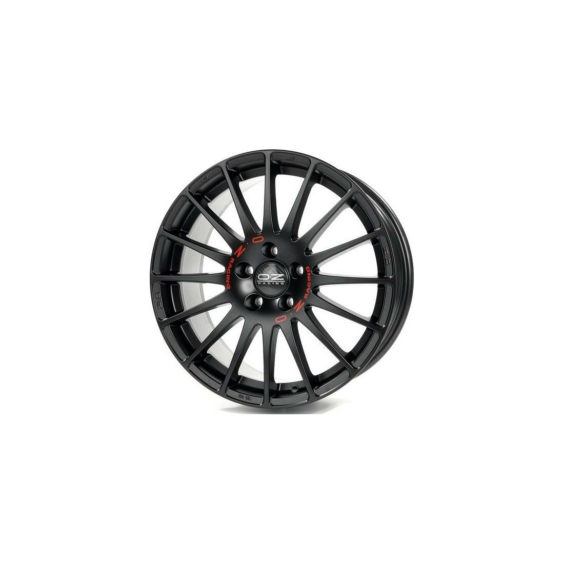 7.5x17 5x112 75 ET35 matt black red lettering Вид 0