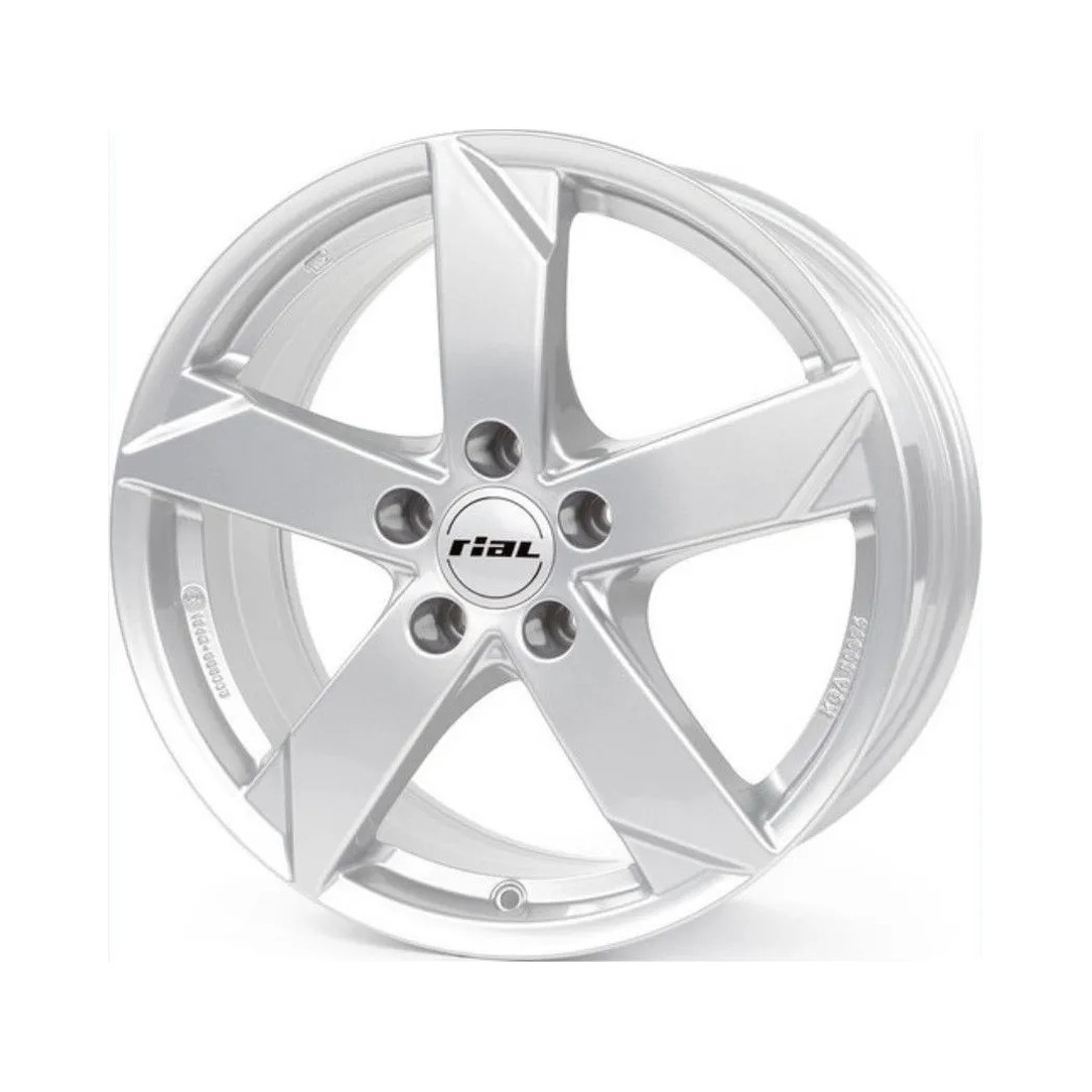 7.5x18 5x112 57.1 ET45 polar silver Вид 0
