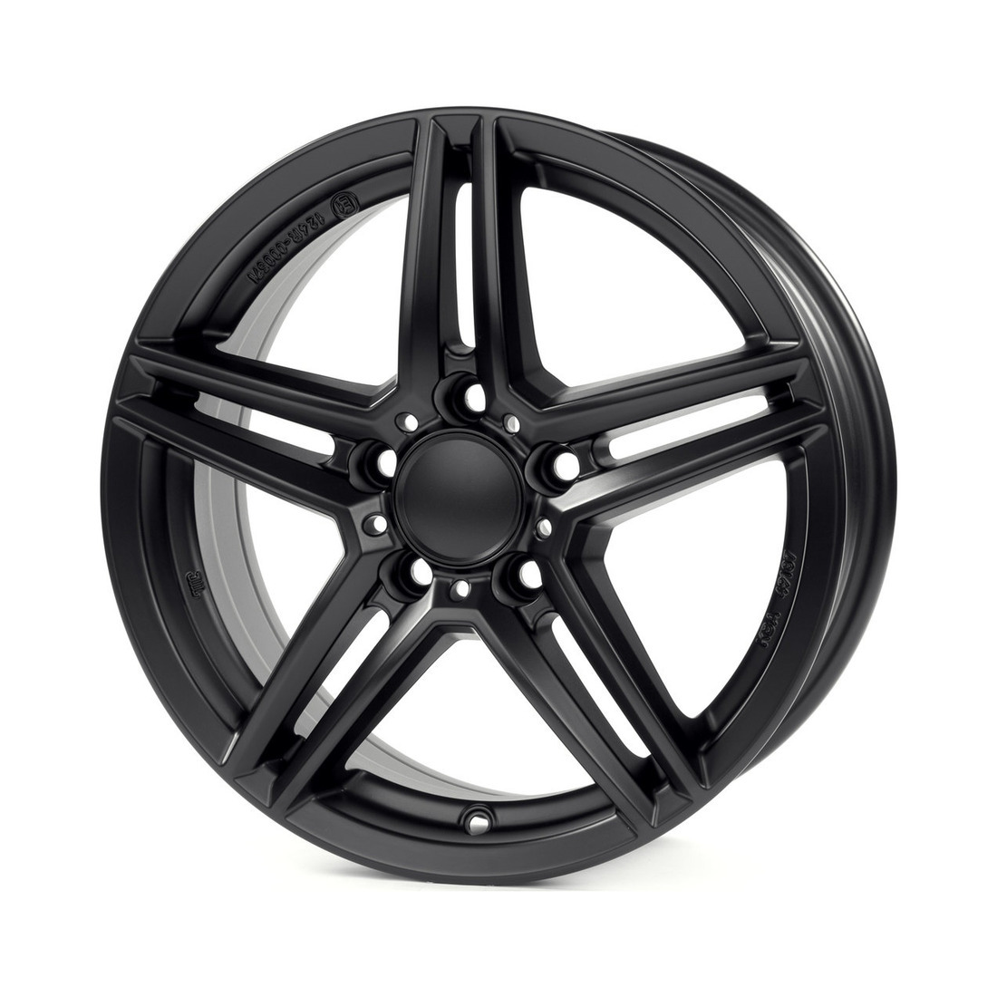8.5x18 5x112 66.5 ET34.5 racing black Вид 0