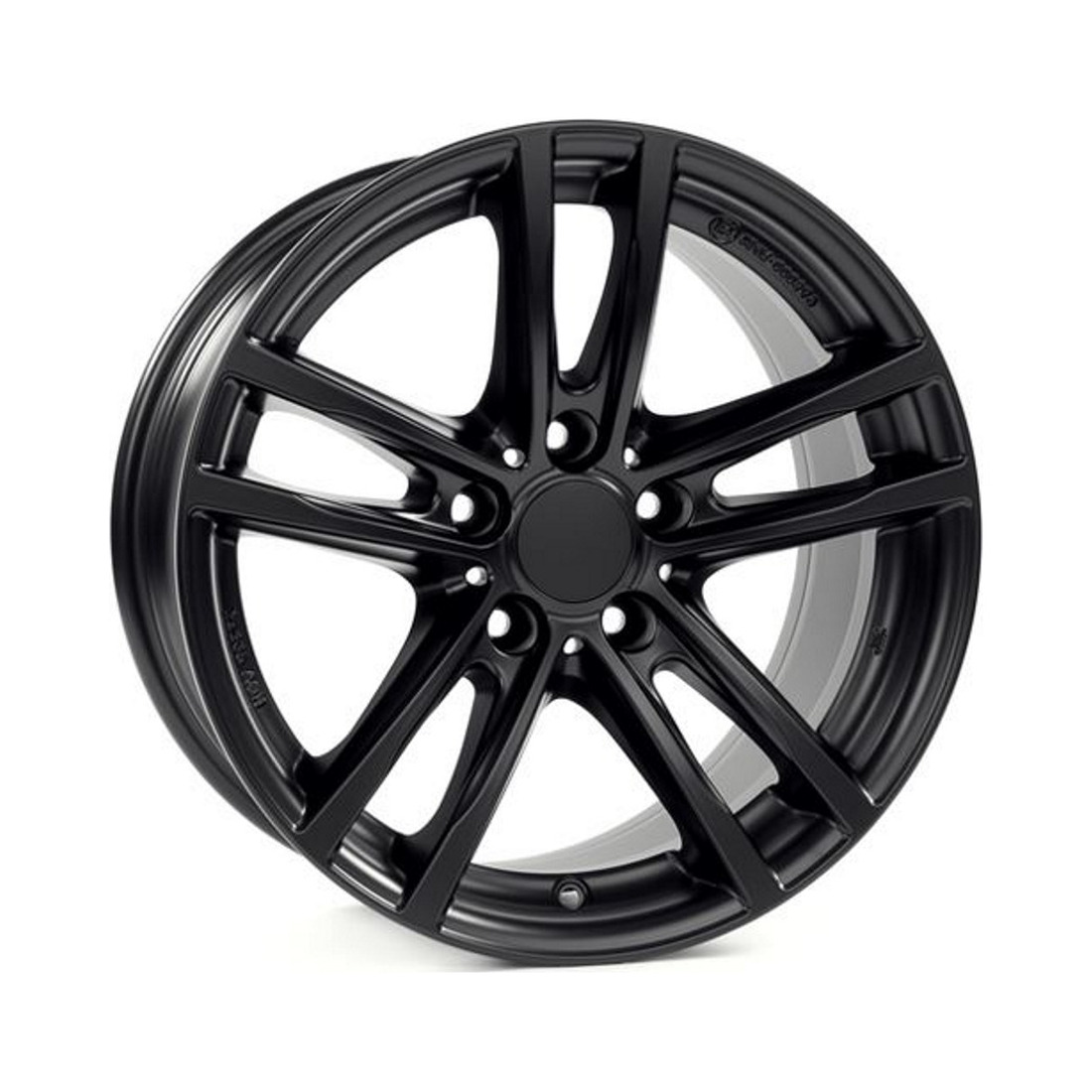7x18 5x112 57.1 ET43 racing black Вид 0