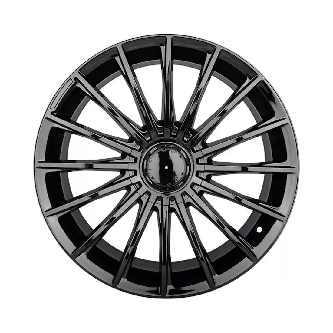 9.5x20 5x112 66.6 ET35 gloss black Вид 0
