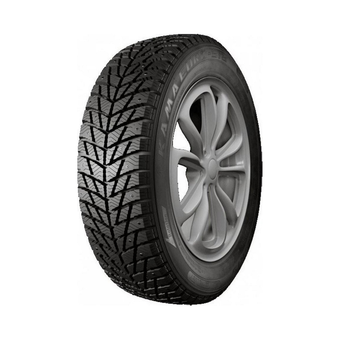 155/65  R13  КАМА Euro 518 шип 73T Вид 0