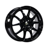 6x15 5x100 57.1 ET40 black