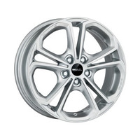 7x17 5x112 76 ET42 silver