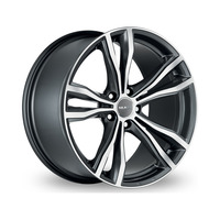 9x20 5x112 66.6 ET35 gunmetal mirror face
