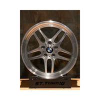 8.5x19 5x120 74.1 ET15 silver polish