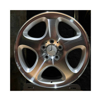 8x17 5x112 66.6 ET37 silver polish