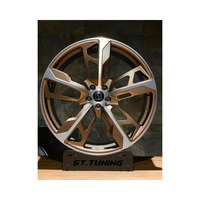 9.5x22 5x108 63.3 ET38 matt bronze