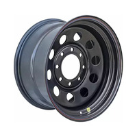 9x17 5x165.1 121 ET0 gloss black